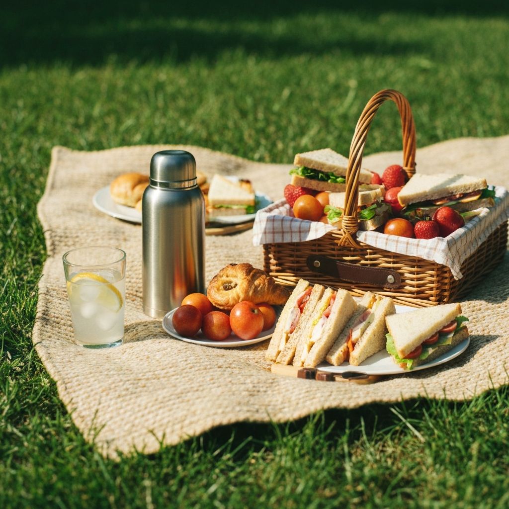 Iced coffee and assorted gourmet cookies at a market stall